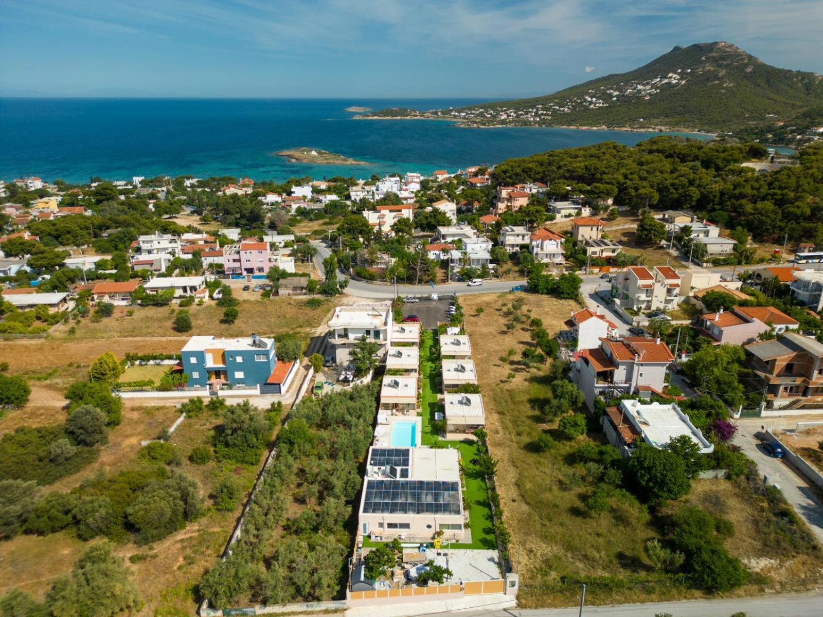 Modular Bungalows With Heated Pool Artemis Greece Exteriör bild
