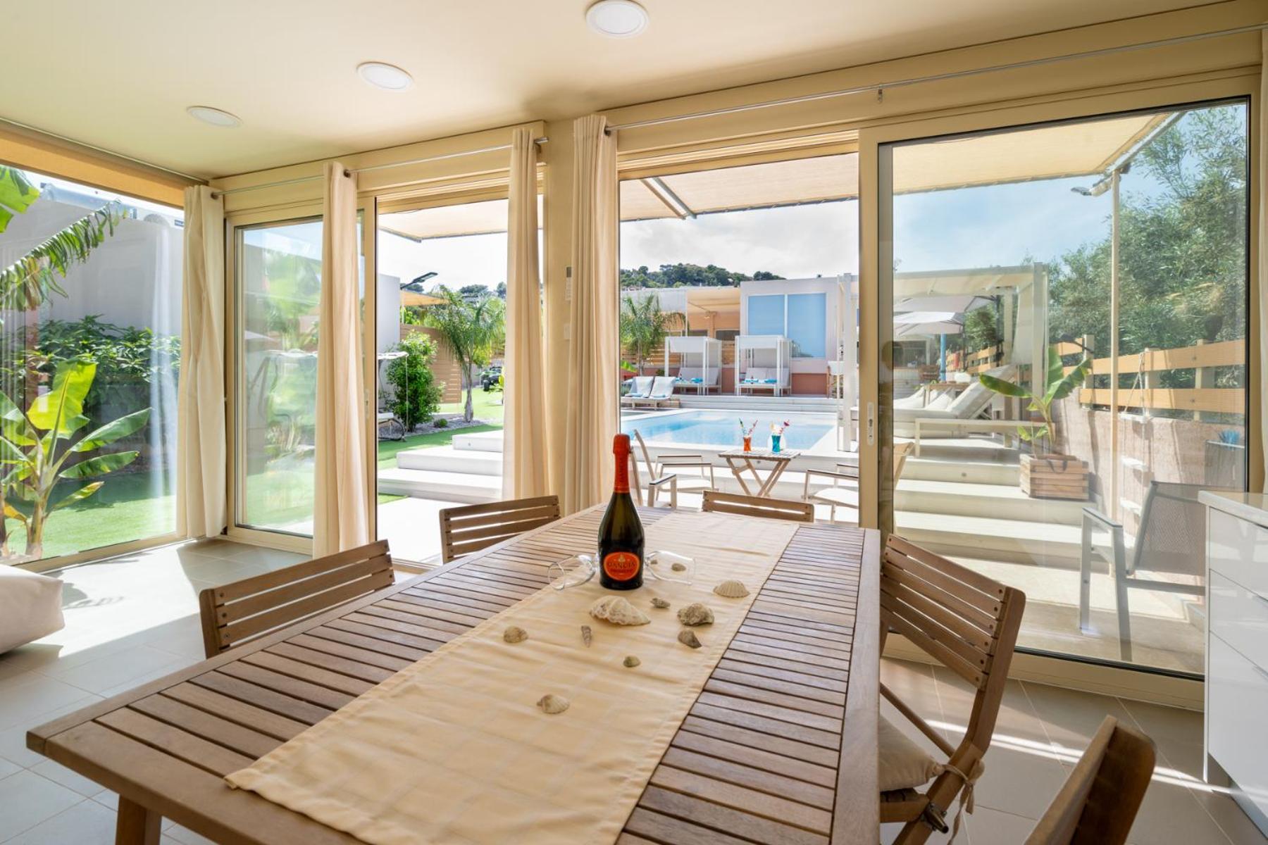 Modular Bungalows With Heated Pool Artemis Greece Exteriör bild