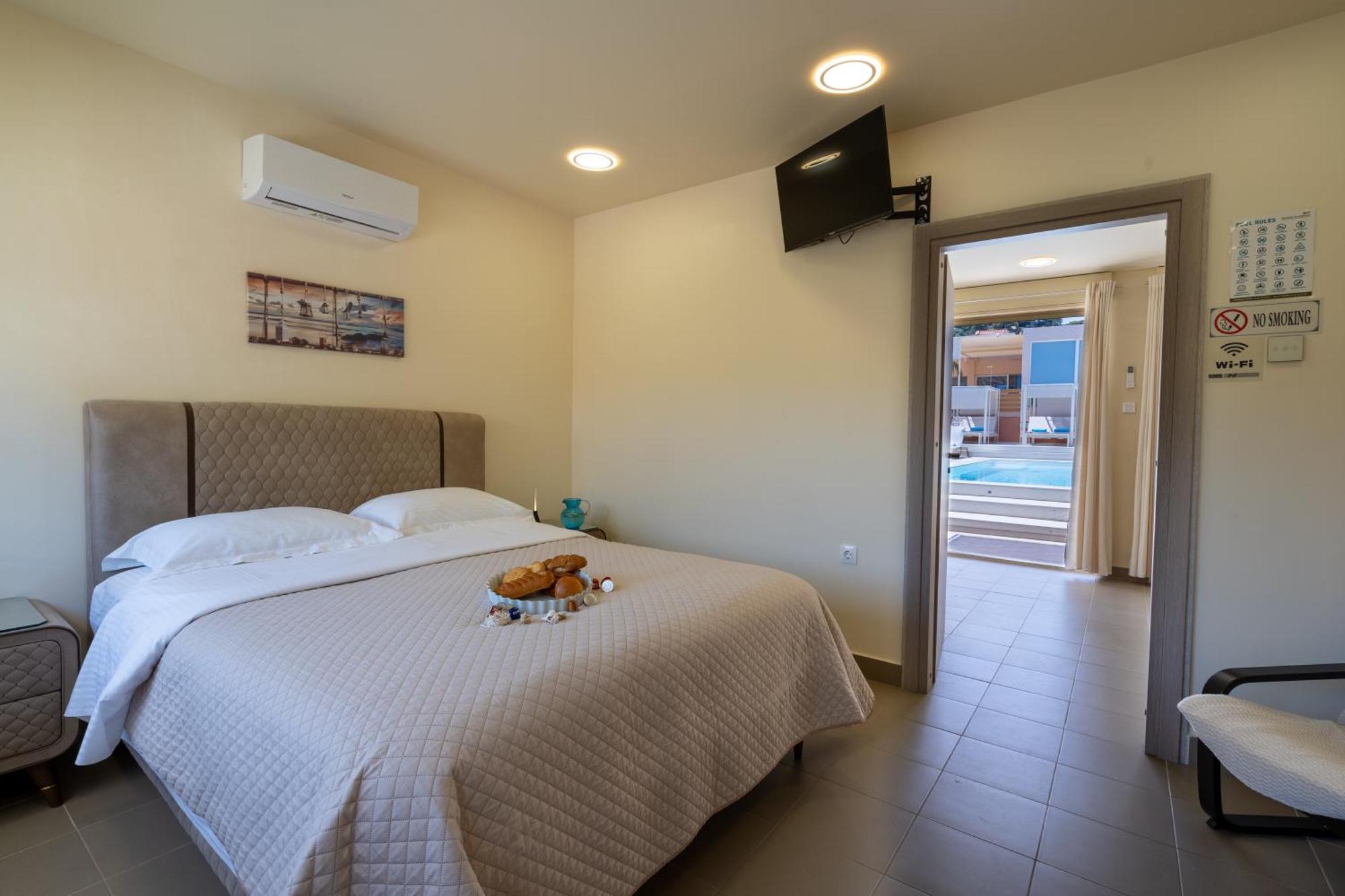 Modular Bungalows With Heated Pool Artemis Greece Exteriör bild