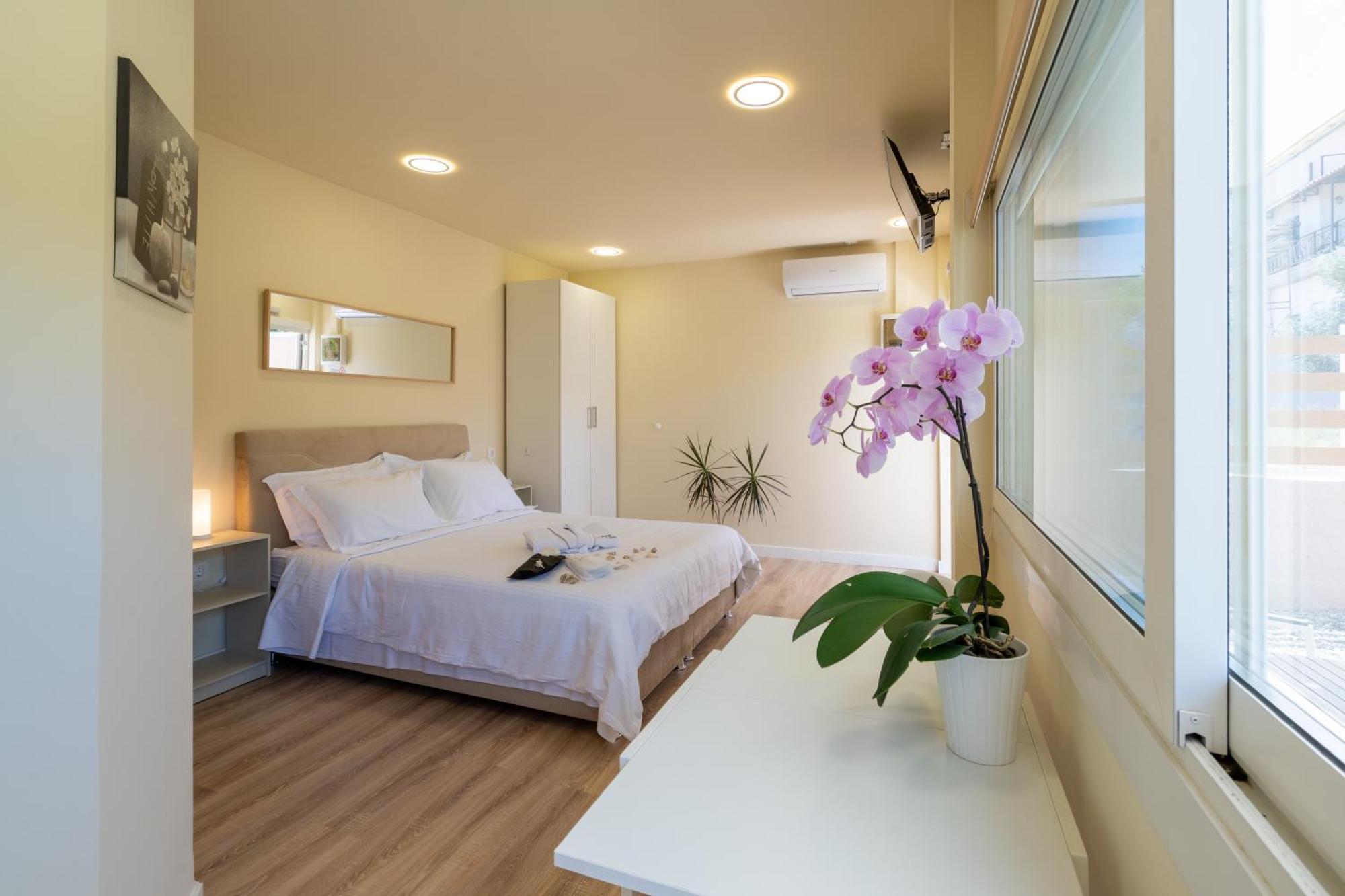 Modular Bungalows With Heated Pool Artemis Greece Exteriör bild