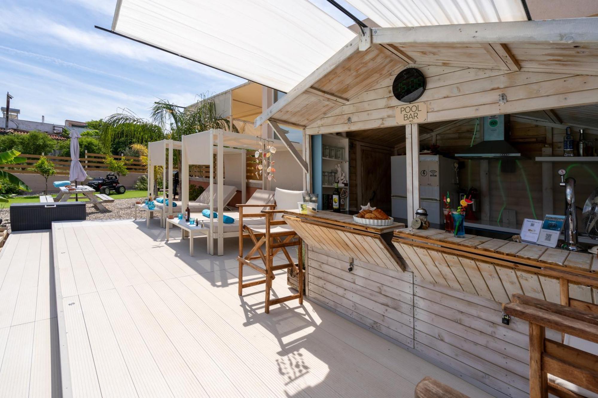 Modular Bungalows With Heated Pool Artemis Greece Exteriör bild